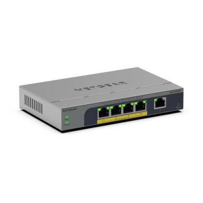 NETGEAR GS105EPP, Unmanaged, Gigabit Ethernet (10/100/1000), Full duplex, Power over Ethernet (PoE),