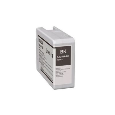 Epson SJIC55(BK), Zwart, 1 stuk(s), Enkele verpakking