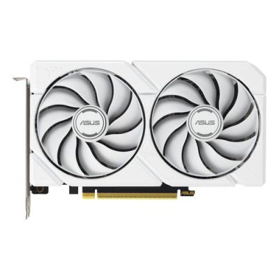 ASUS Dual -RX9060XT-16G-WHITE, Radeon RX 9060 XT, 16 GB, GDDR6, PCI Express 5.0, 2 ventilator(en)