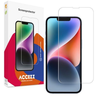 Accezz Gehard Glas Screenprotector voor de Apple iPhone 13 / 13 Pro / 14 / 16e