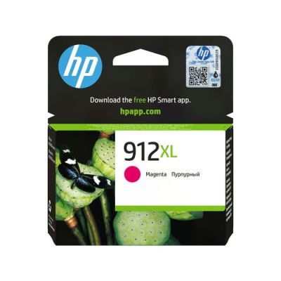 HP 912XL originele high-capacity magenta inktcartridge, Hoog (XL) rendement, Magenta, Inkt op pigmen