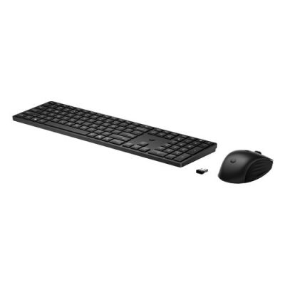 HP 655 Wireless Keyboard and Mouse Combo SmartBuy BE, Volledige grootte (100%), Draadloos, RF Draadl