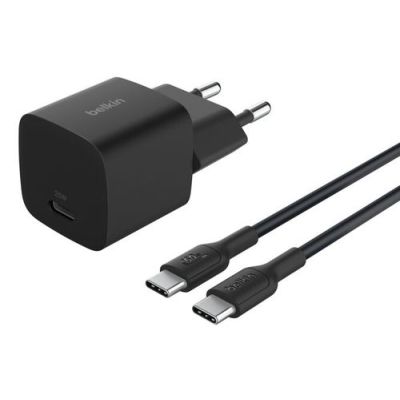 Belkin BoostCharge, Binnen, AC, 1 m, Zwart