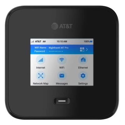 NETGEAR Nighthaw M7 Pro, Router voor mobiele netwerken, Zwart, Draagbaar, LCD, 7,11 cm (2.8"), Gigab