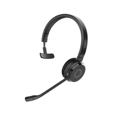 Jabra Evolve 65 TE, Bedraad en draadloos, 20 - 20000 Hz, Kantoor/callcenter, 75 g, Headset, Zwart
