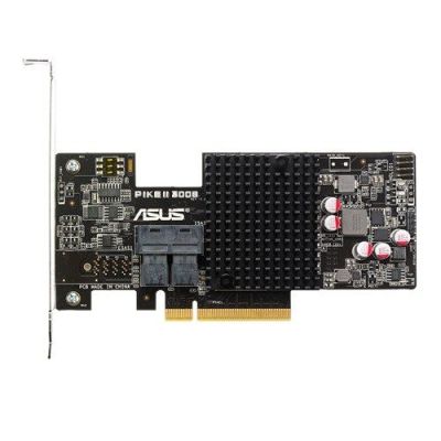 ASUS PIKE II 3008-8i, SAS, SATA II, SATA III, PCI Express, 0, 1, 1E, 10, 12 Gbit/s, LSI SAS 3008, 12