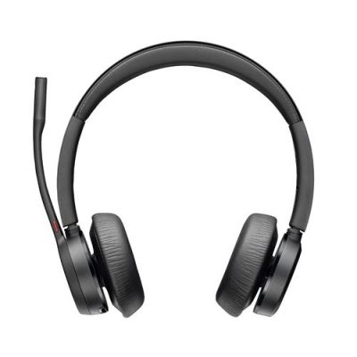 POLY Voyager 4320 USB-C Headset + BT700 dongle + oplaadstatief, Draadloos, Oproepen/muziek, 20 - 200