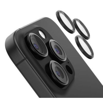 Belkin ScreenForce, Apple, iPhone 16 Pro, iPhone 16 Pro Max, Valbestendig, Krasbestendig, Zwart, Tra