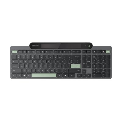 Lenovo 4Y41R69494, Volledige grootte (100%), Draadloos, Bluetooth, Plunger key switch, Zwart, Groen