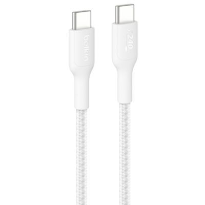 Belkin BoostCharge Pro, 1 m, USB C, USB C, Wit