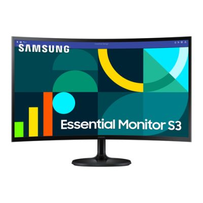 Samsung 27" Essential Monitor S36GD FHD, 68,6 cm (27"), 1920 x 1080 Pixels, Full HD, LCD, 4 ms, Zwar
