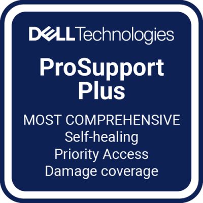 DELL Upgrade van 1 jaar Basic Onsite tot 5 jaren ProSupport Plus, 5 jaar, 24x7x365