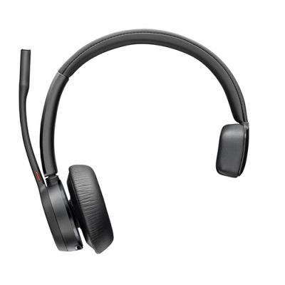 POLY Voyager 4310 Microsoft Teams Certified USB-A Headset + BT700 dongle, Draadloos, Kantoor/callcen