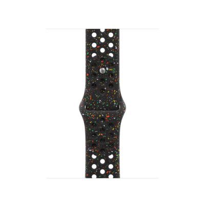 Apple 40mm Midnight Black Nike Sport Band - M/L, Band, Smartwatch, Zwart, Apple, Apple Watch Models