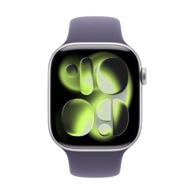 Apple MFH04ZM/A, Band, Smartwatch, Paars, Apple, Apple Watch Models 44mm 45mm 46mm 49mm, Fluorelasto