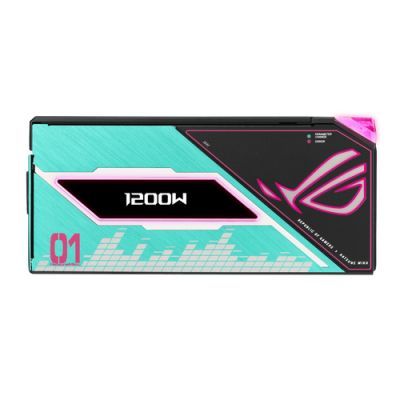 ASUS ROG -THOR-1200P3-MIKU, 1200 W, 100 - 240 V, Actief, 125 W, 1200 W, 125 W