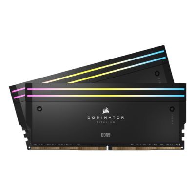 Corsair Dominator Titanium RGB CMP96GX5M2B6800C40, 96 GB, 2 x 48 GB, DDR5, 288-pin DIMM
