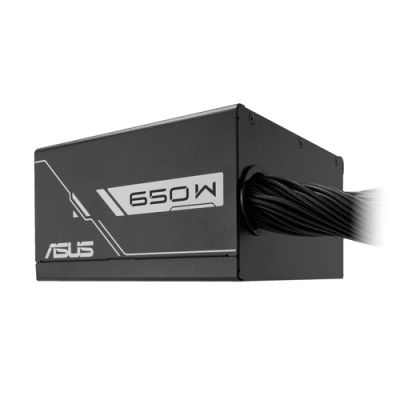 ASUS Prime -650B-BLACK, 650 W, 100 - 240 V, Actief, 110 W, 648 W, 110 W