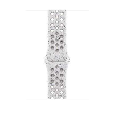 Apple Nike Sport Band, Band, Smartwatch, Grijs, Apple, Apple Watch, Aluminium, Fluorelastomeer