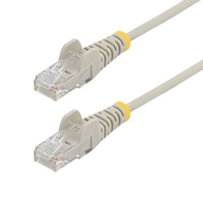 StarTech.com N6PAT25CMGRS, 0,25 m, Cat6, U/UTP (UTP), RJ-45, RJ-45, Grijs