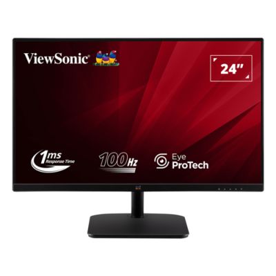Viewsonic VA2432-H-2, 61 cm (24"), 1920 x 1080 Pixels, Full HD, LED, 1 ms, Zwart