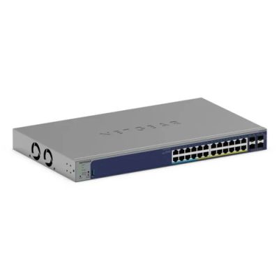 NETGEAR GS728TXUP, Managed, Gigabit Ethernet (10/100/1000), Power over Ethernet (PoE)