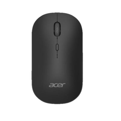 Acer AMR130, Ambidextrous, RF-draadloos + Bluetooth, 1600 DPI, Zwart