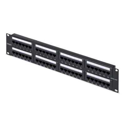 StarTech.com 48-Port 2U Rackmonteerbaar Cat6 Patchpaneel, RJ45, UTP, 110 Punch-Down, Cat 6 Ethernet