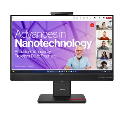 Lenovo ThinkVision T27QD-4v, 68,6 cm (27"), 2560 x 1440 Pixels, Quad HD, LCD, 6 ms, Zwart