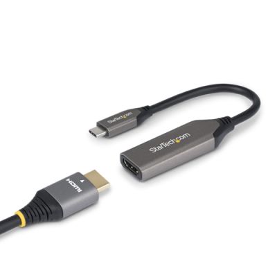StarTech.com USB-C naar HDMI Adapter, 8K 60Hz / 4K 120Hz, Thunderbolt / USB4 Compatibel, USB C naar