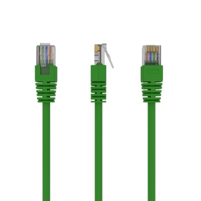 Gembird PP12-2M/G, 2 m, Cat5e, RJ-45, RJ-45, Groen