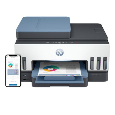 HP Smart Tank 7606 Draadloos All-in-One Kleur Printer, Dubbelzijdig printen; Kopieerapparaat, Scanne