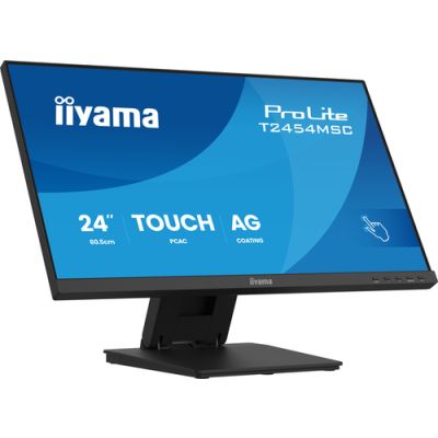 iiyama ProLite T2454MSC-B3AG, 60,5 cm (23.8"), 1920 x 1080 Pixels, Full HD, LED, 4 ms, Zwart