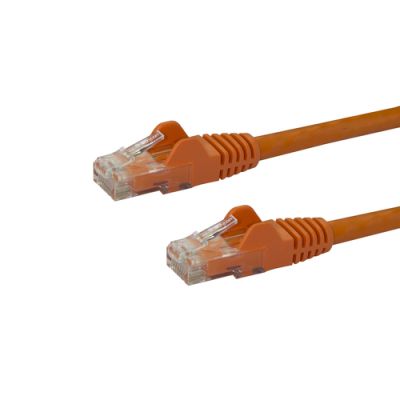 StarTech.com N6PATCH7OR, 2,1 m, Cat6, U/UTP (UTP), RJ-45, RJ-45, Oranje