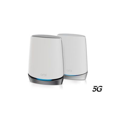 NETGEAR NBK752, Wi-Fi 6 (802.11ax), Tri-band (2.4 GHz / 5 GHz / 5 GHz), Ethernet LAN, 5G, Grijs, Rou