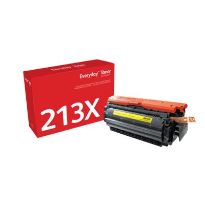 Everyday™ Magenta Toner van is compatibel met HP 213X (W2132X), Hoge capaciteit, 6000 pagina's, Mage