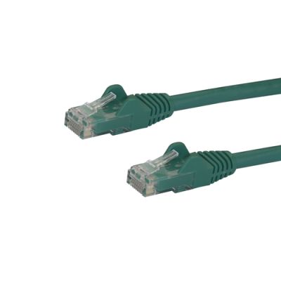 StarTech.com N6PATCH50GN, 15,2 m, Cat6, U/UTP (UTP), RJ-45, RJ-45, Groen