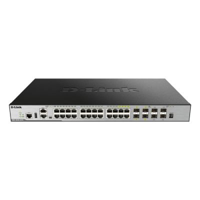 D-Link DGS-3630-28PC/SI/E, Managed, L3, Gigabit Ethernet (10/100/1000), Full duplex, Power over Ethe