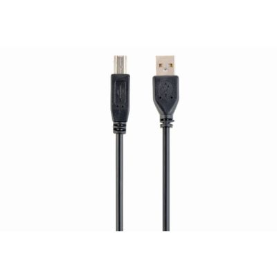 Gembird 4.5m USB 2.0 A/B M, 4,5 m, USB A, USB B, USB 2.0, Mannelijk/Mannelijk, Zwart