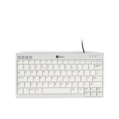 BakkerElkhuizen UltraBoard 950 V2, Bedraad, USB, Schaar-toetsschakelaar, QWERTZ, Donkergrijs, Licht