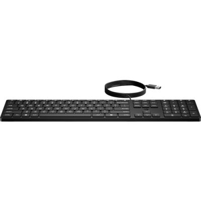 HP 320K G2 USB WD KBD Bulk 12 EMEA - INTL English Loc### Euro plug