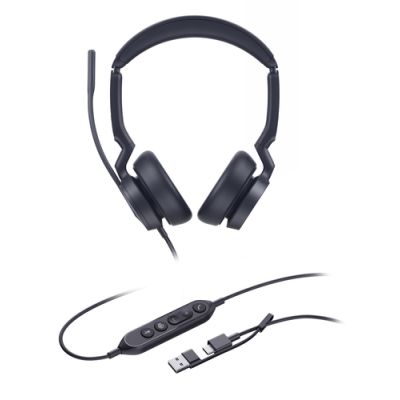 Yealink UH46 Dual Teams USB-C/A Headset, Bedraad, 20 - 20000 Hz, Kantoor/callcenter, 166 g, Headset,