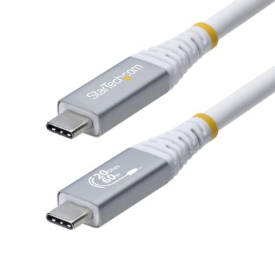 StarTech.com 3m USB4 Kabel, 20Gbps, USB-IF Gecertificeerde USB-C Kabel, 60W PD EPR, 4K 120Hz DP 1.4,