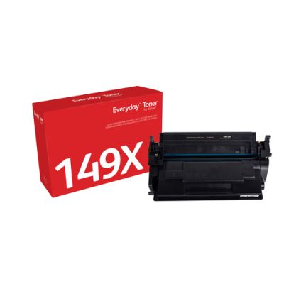 Everyday™ Zwart Toner van is compatibel met HP 149X (W1490X), Hoge capaciteit, 9500 pagina's, Zwart