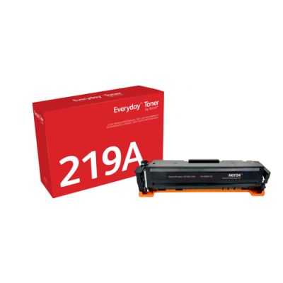 Everyday™ Zwart Toner van is compatibel met HP 219A (W2190A), Standaard capaciteit, 1300 pagina's, Z