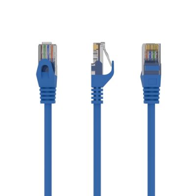 Gembird PP6U-5M, 5 m, Cat6, U/UTP (UTP), RJ-45, RJ-45, Blauw
