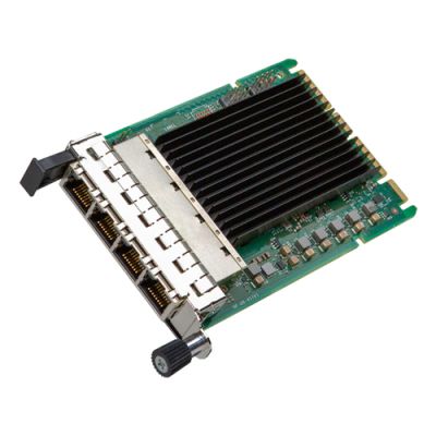 Intel E610-XT4 OCP 3.0, Intern, Bedraad, PCI Express, Ethernet, 10000 Mbit/s, Zwart, Groen, Zilver