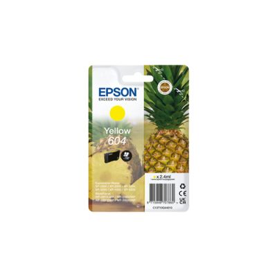 Epson 604, Normaal rendement, 2,4 ml, 130 pagina's, 1 stuk(s), Enkele verpakking