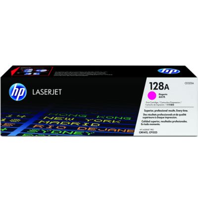 HP 128A originele magenta LaserJet tonercartridge, 1300 pagina's, Magenta, 1 stuk(s)
