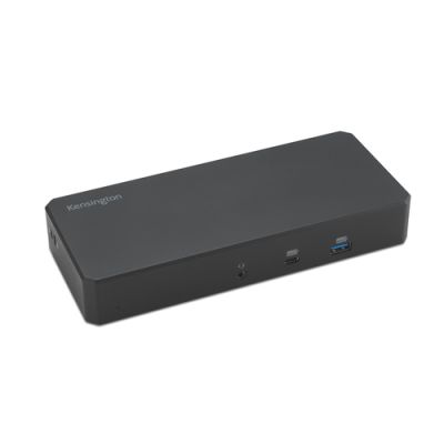 Kensington SD4843P EQ USB-C 10Gbps Triple Video Driverless Dock, Bedraad, USB4, 100 W, 3,5 mm, 10,10